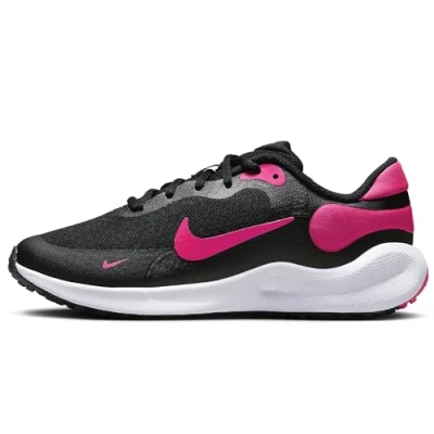 Abbildung von Nike Performance Revolution 7 Unisex Laufschuh Neutral für Kinder, Größe: 34, Black/hyper pink/white Schuhe