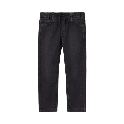 Abbildung von s.Oliver Jogstyle BRAD Halfhoog Pijpen Jeans Straight Leg für Kinder, Größe: 128xSLIM, Anthrazit