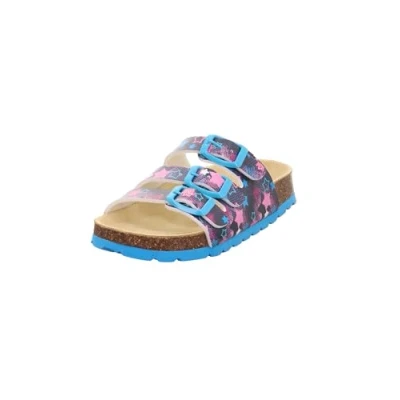 Abbildung von Superfit Fussbettpantoffel 1 800113 Hausschuh, BLAU/Mehrfarbig 8100, 32 EU
