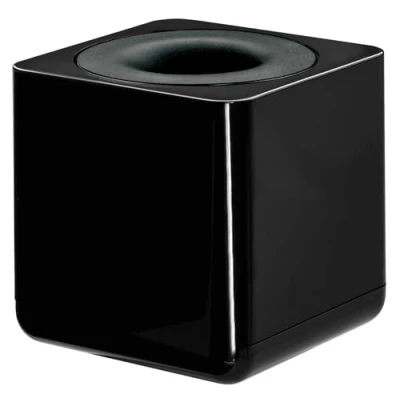 Abbildung von HAN Büroklammerspender DELTA mit Ringmagnet, Büro Zubehör für Heftklammern, moderner Klammernspender die Schreibtisch Organisation, 17652 13, schwarz