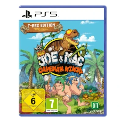 Abbildung von New Joe &amp; Mac: Caveman Ninja T Rex Edition [PS5]