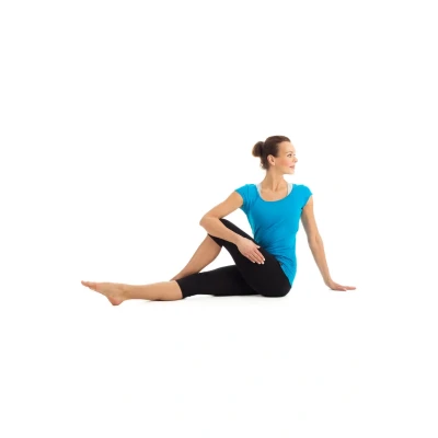 Abbildung von WINSHAPE Damen Fitness Freizeit Yoga Pilates Wtr4 Kurzarmshirt, Türkis, XL EU