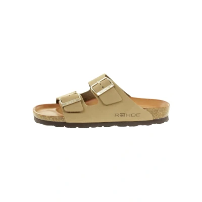 Abbildung von Rohde Natur Pantolette flach, Damen, Größe: 40, Schuhe