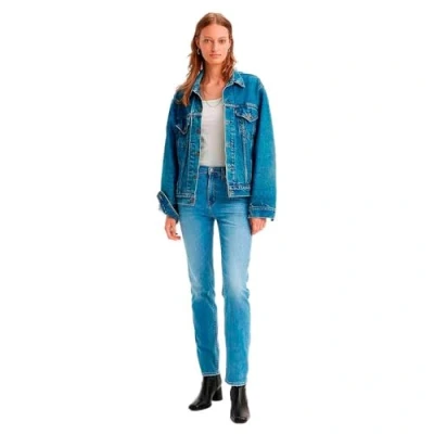 Abbildung von Levi&#039;s 724 HIGH Rise Straight MED Indigo Worn IN Damen, Way Back, 30W / 32L