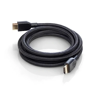 Abbildung von Elgato Ultra High Speed HDMI Cable 2.1 zertifiziert, 48 Gbit/s, unterstützt 8K@60Hz, 4K@120Hz, Dynamic HDR, eARC, Dolby Atmos, kompatibel mit HD60 X, Sony PS4/PS5, Xbox Series X/S usw., 2 m