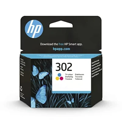Abbildung von HP 302 Farbe Original Druckerpatrone (für Deskjet 1110, 2130, 3630, OfficeJet 3830, 4650, 5230, ENVY 4520)