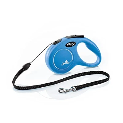 Abbildung von flexi New Classic S Seil 5 m blau für Hunde bis 12 kg