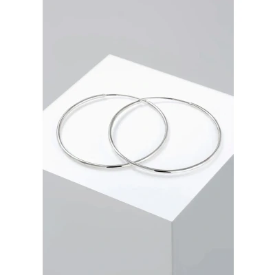 Abbildung von Elli Hoops Basic Ohrringe silvercoloured, Damen, Größe: One Size, Silver coloured