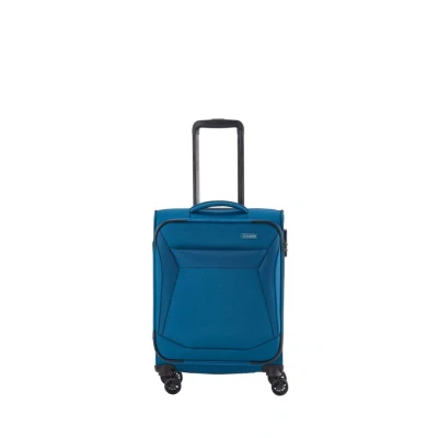 Abbildung von Travelite Chios Trolley S 55 Petrol Koffer mit 4 Rollen Weichgepäck