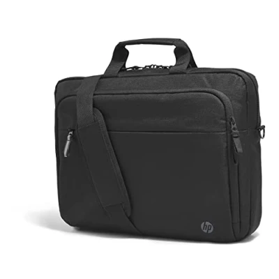 Abbildung von HP Professional Laptop Tasche 15,6 Zoll, Wasserabweisende mit RFID Schutz, Trolley Durchführung und gepolstertem Fach, Schwarz