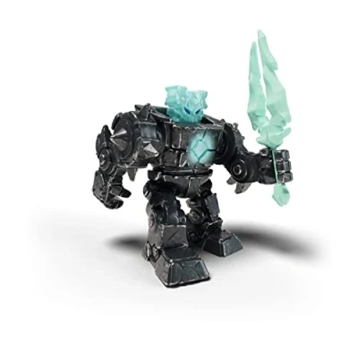 Abbildung von schleich 42599 ELDRADOR Mini CREATURES Schatten Stein Roboter, für Kinder ab 7 12 Jahren, Sammelfigur