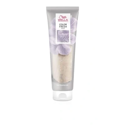 Abbildung von Wella Professionals Color Fresh Mask Pearl Blonde Haarkur zum Beleben und Verändern der Haarfarbe pflegende Tönung mit Avocadoöl für helles aufgehelltes Haar 150 ml