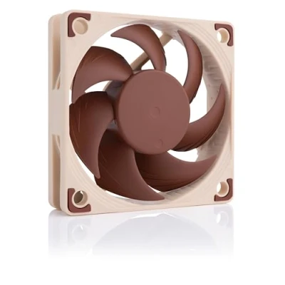 Abbildung von Noctua NF A6x15 PWM, Leiser Schmaler Premium Lüfter, 4 Pin (60x15mm, Braun)