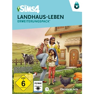 Abbildung von Die Sims 4 Landhaus Leben (EP11) Erweiterungspack PC/Mac VideoGame Code in der Box Deutsch