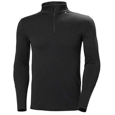 Abbildung von Helly Hansen Midweight Sweatshirt, Herren, Größe: XXL, Schwarz