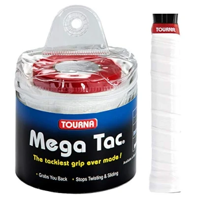 Abbildung von Tourna Unisex Erwachsene Mega Tac 30er White, weiß, One Size