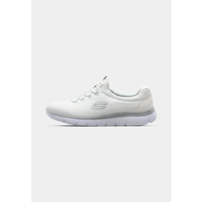 Abbildung von Skechers WIDE FIT Summits Sneaker low, Damen, Größe: 39, White/silver Schuhe