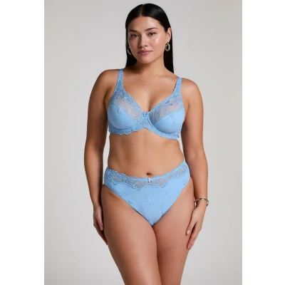 Abbildung von Hunkemöller Hochgeschnittener Slip Diva Bel air Blue L