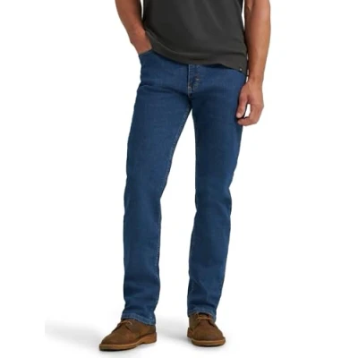 Abbildung von Wrangler Authentics Herren Regular Fit Comfort Flex Waist Jeans, Blau Chalk Blue, 30W / 30L