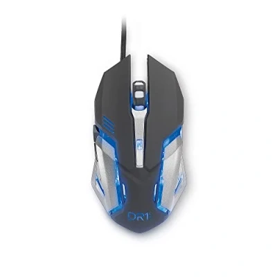 Abbildung von DR1TECH [Amazon Exclusive] Avenger Gaming Maus Mit Kabel 6 Tasten Für Bis Zu 3200 DPI Leichtes Und Strapazierfähiges Design Ergonomische PC/PS4/XBOX