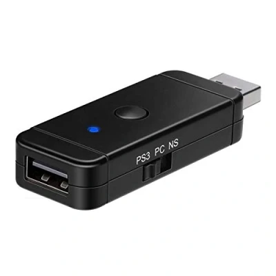 Abbildung von GZW Shop Bluetooth Wireless Controller Adapter für den NS Switch / PS3 PS4 /PS5/Xbox Converter Empfänger und Windows PC