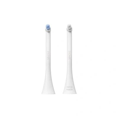 Abbildung von Curaprox Brush HEAD Single Double PACK ZahnpflegeZubehör, Größe: One Size, White