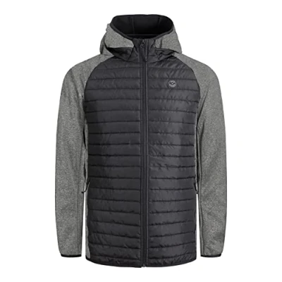 Abbildung von JACK &amp; JONES Herren JjemGewatteerde Noos Jacke 12182242 ,Black/w. Grey Melange ,XL