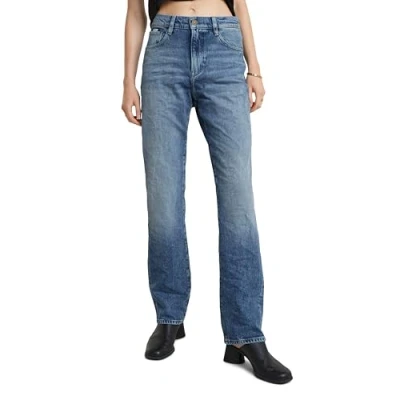 Abbildung von G Star RAW Damen Viktoria High Straight Jeans, Blau (Sun Faded Paradiso Blue D23959 D434 G330), 30W / 30L
