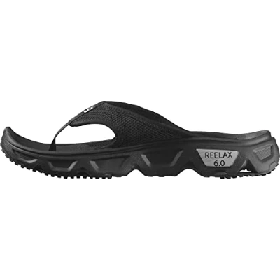 Abbildung von Salomon Herren Reelax Break 6.0 Slipper, Black Alloy, 44 EU