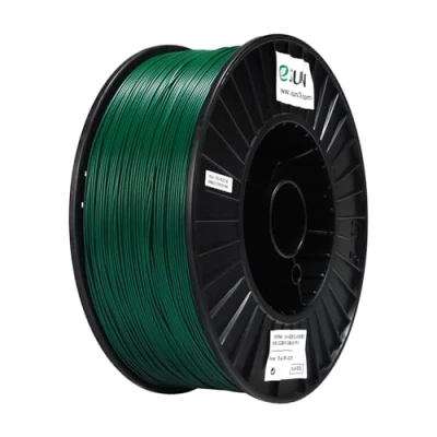 Abbildung von eSUN PLA+ Filament 1.75mm, 3D Drucker PLA Plus, Maßgenauigkeit +/ 0.03mm, 3KG pro Spule Druck für Drucker, Tannengrün