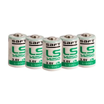 Abbildung von Saft 5er Pack LS14250 3,6 V 1/2 AA, Weiß