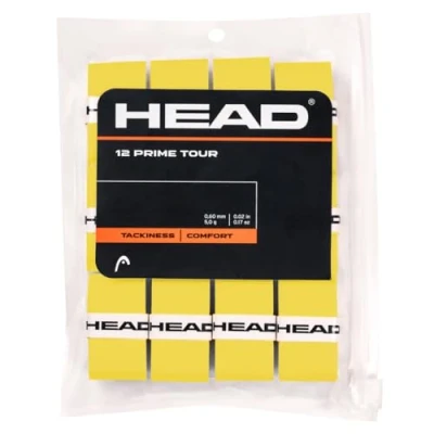 Abbildung von HEAD Unisex Adult 12 Prime Tour Tennis Griffband, Gelb, One Size