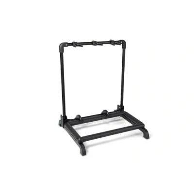 Abbildung von GEWA Gitarrenständer Multi 3 Gitarren, schwarz, auch für Roundback GS 103B