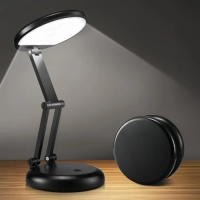 Abbildung von Tischlampe Kabellos,3600mAh LED Akku Tischleuchte Kabellos,10 Helligkeit USB Aufladbar,Kabellose Aufladbar,Tischlampe Lampe