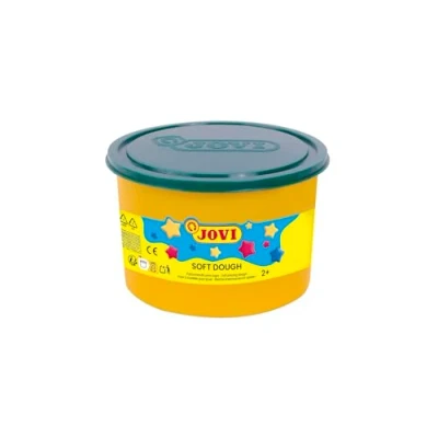 Abbildung von Jovi Blandiver Knete, extra weiche Knetmasse für Kinder ab 2 Jahren, grün, 1 Dose, 460g