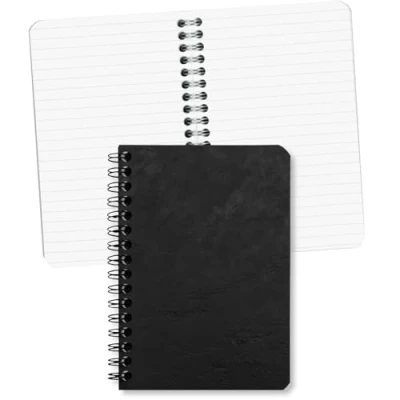 Abbildung von Clairefontaine 785961C Spiralbuch (Age Bag liniert, 9,5 x 14 cm, 50 Blatt) 1 Stück schwarz
