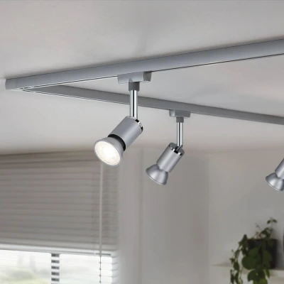 Abbildung von Paulmann 28753 LED Lampe Reflektor 7W dimmbar Leuchtmittel Chrom matt effizientes Licht Warmweiß 2700K GU10