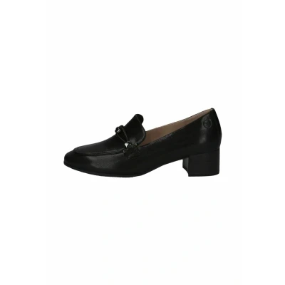 Abbildung von CAPRICE Damen Loafer mit Absatz aus Leder Elegant, Schwarz (Black Nappa), 37 EU