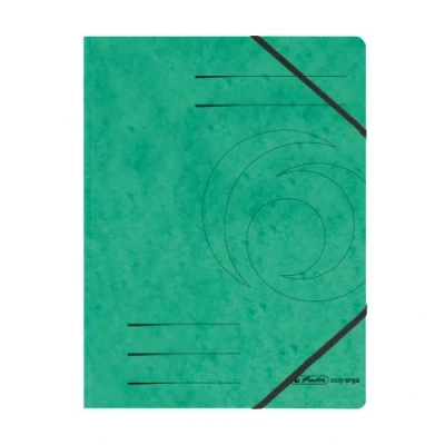 Abbildung von herlitz 972471 Eckspanner A4 Quality, grün, 5 Stück