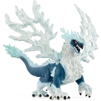 Abbildung von schleich 70790 Eisdrache, ab 7 Jahren, ELDRADOR CREATURES Spielfigur, 19 x 22 13 cm, Weiss/Opulenter Garten