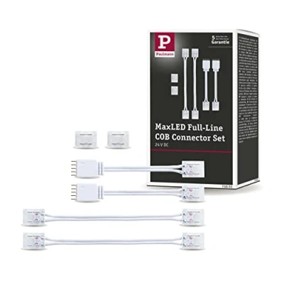 Abbildung von Paulmann 71051 MaxLED Zubehör Connector Set Full Line COB Weiß Kunststoff