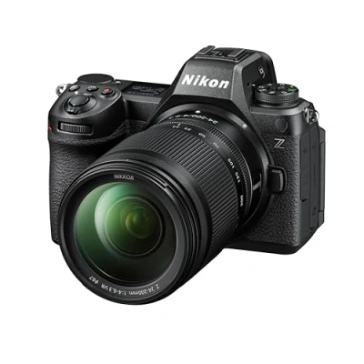 Abbildung von Nikon Z6III Kit Z 24 200mm 1:4 6.3VR (teilw. gestapelter CMOS Sensor,6k RAW Video,bis 120 Bilder/Sek.,elektr.Sucher (5.7MP),neig und drehbarer Monitor,bis 10 Grad)