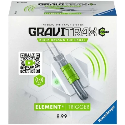 Abbildung von GraviTrax Power Element Trigger, Erweiterung zu interaktivem Kugelbahnsystem, ab 8 Jahren
