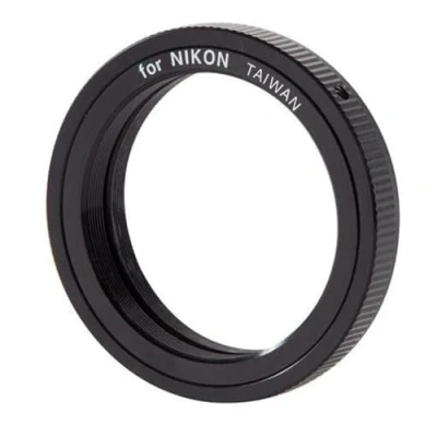 Abbildung von Celestron 93402 T Ring Adapter für Digitale Nikon Kameras, Schwarz
