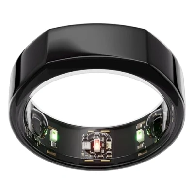 Abbildung von OURA Gen3 Heritage Smart Ring Größe 11, Black Wearable für Schlaf , Herzfrequenz und Fitnesstracking Bis zu 7 Tage Akkulaufzeit Kompatibel mit iOS/Android Bestimme Deine vor dem Kauf