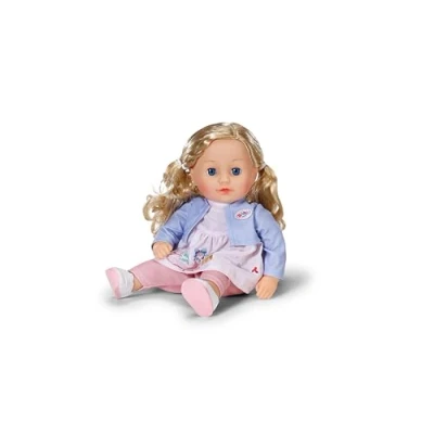 Abbildung von BABY born Sophia Rose, weiche 36cm große Puppe mit hochwertigen blonden Haaren und Schlafaugen