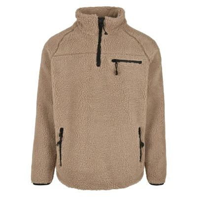 Abbildung von Brandit Fleecepullover, Herren, Größe: 4XL, Camel
