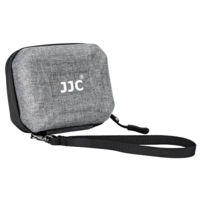 Abbildung von JJC Kamerafiltertasche, Objektivfiltertasche, Filter Tragetasche für Filter, Wasser und staubdichtes Design Objektivtasche, grau, 67 mm, Taschen Organizer