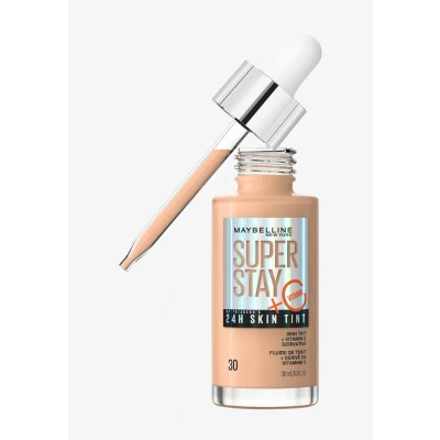 Abbildung von Maybelline New York Super STAY 24H SKIN TINT Foundation, Damen, Größe: 30 ml, Sand