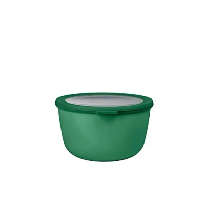 Abbildung von Mepal Multi Bowl Cirqula Round Vorratsdose mit Deckel Geeignet als Luftdichte Aufbewahrungsbox für den Kühlschrank, Mikrowellengeschirr &amp; Frischhaltedosen 2000 ml Vivid green